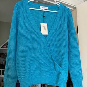 Blue John + Jenn V Neck Wrap Sweater